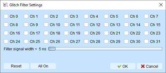 Hardware Glitch Filter