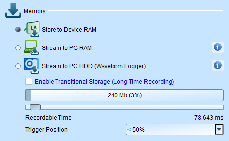 Memory Modes