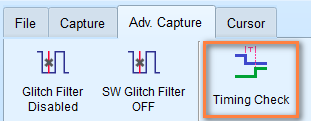 Timing Check Button