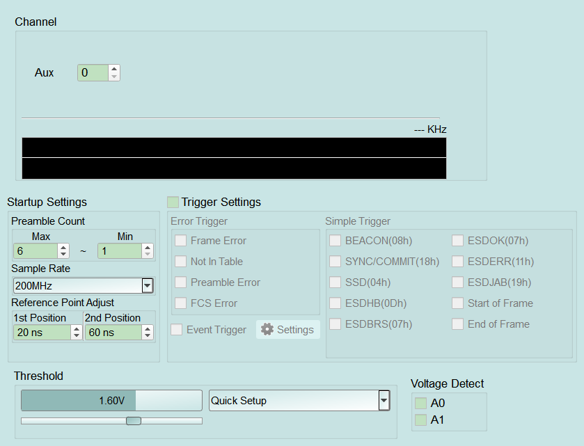 10BASE-T1S Settings