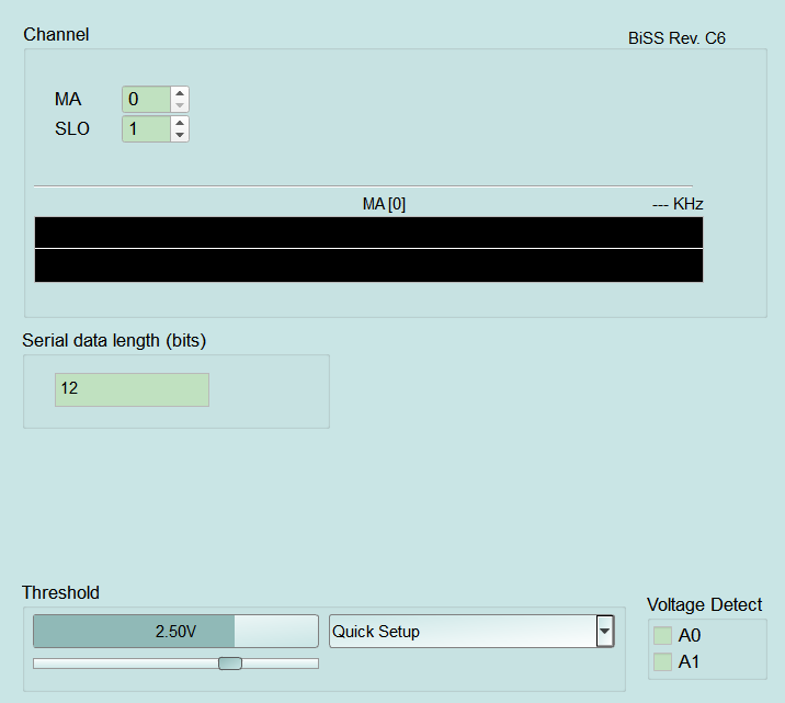 BiSS-C Settings