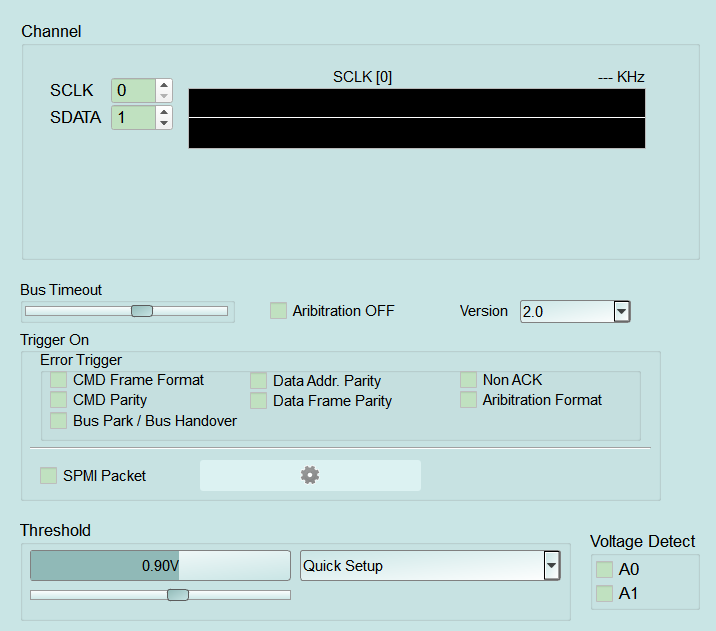 MIPI SPMI Settings