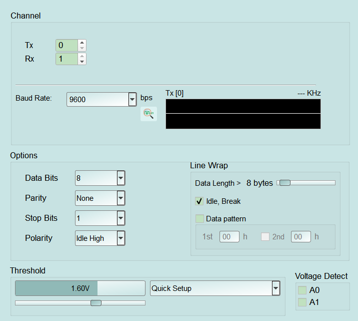 UART Settings