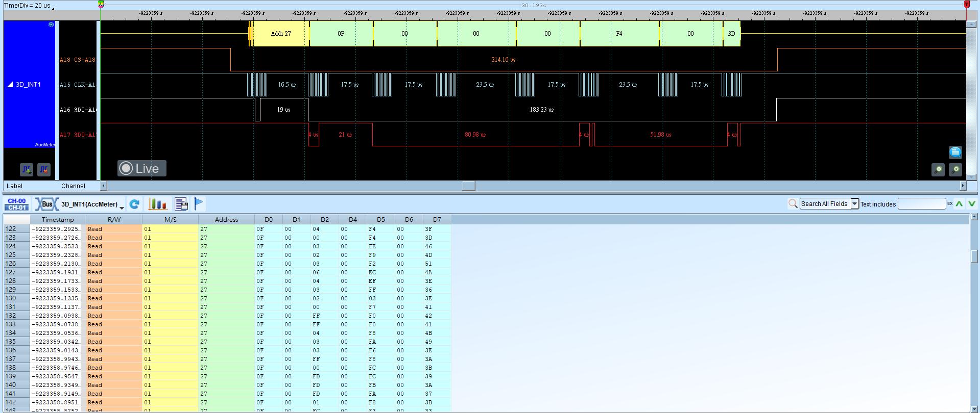 AccMeter Result