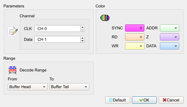 Decode Settings