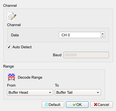 Decode Settings