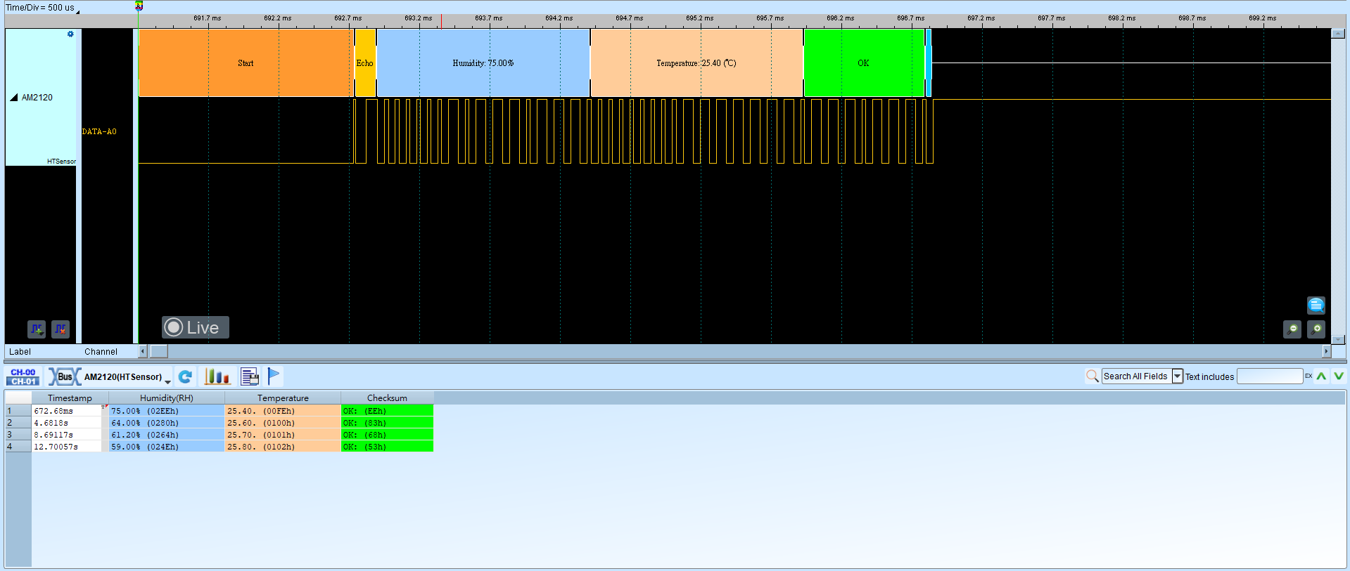 HTSensor Result