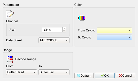 Decode Settings