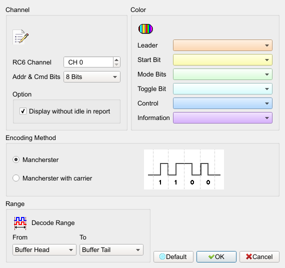 Decode Settings