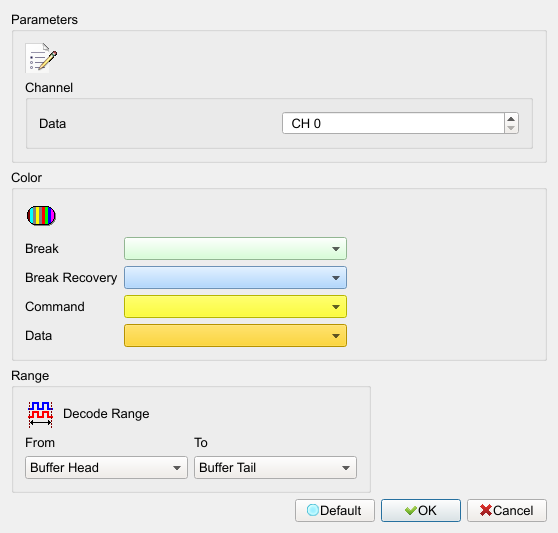 Decode Settings