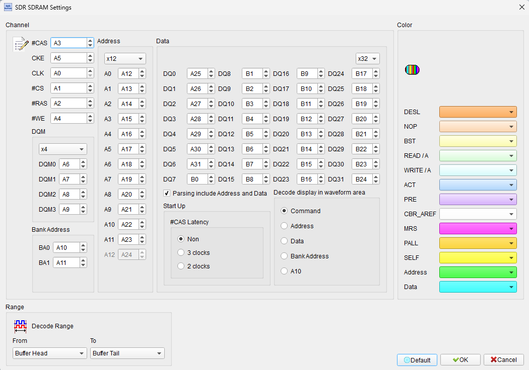 Decode Settings
