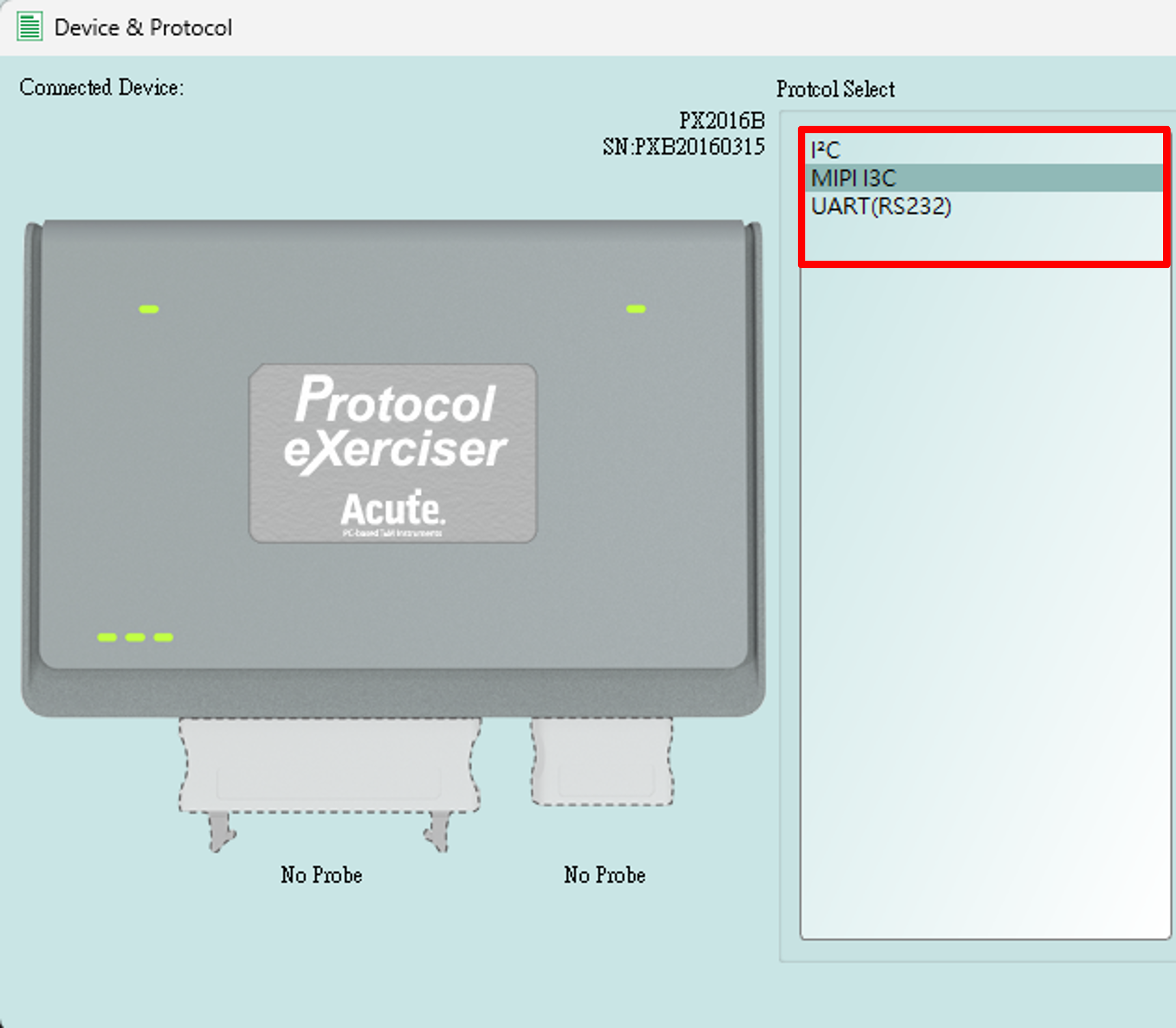 Device and Protocol