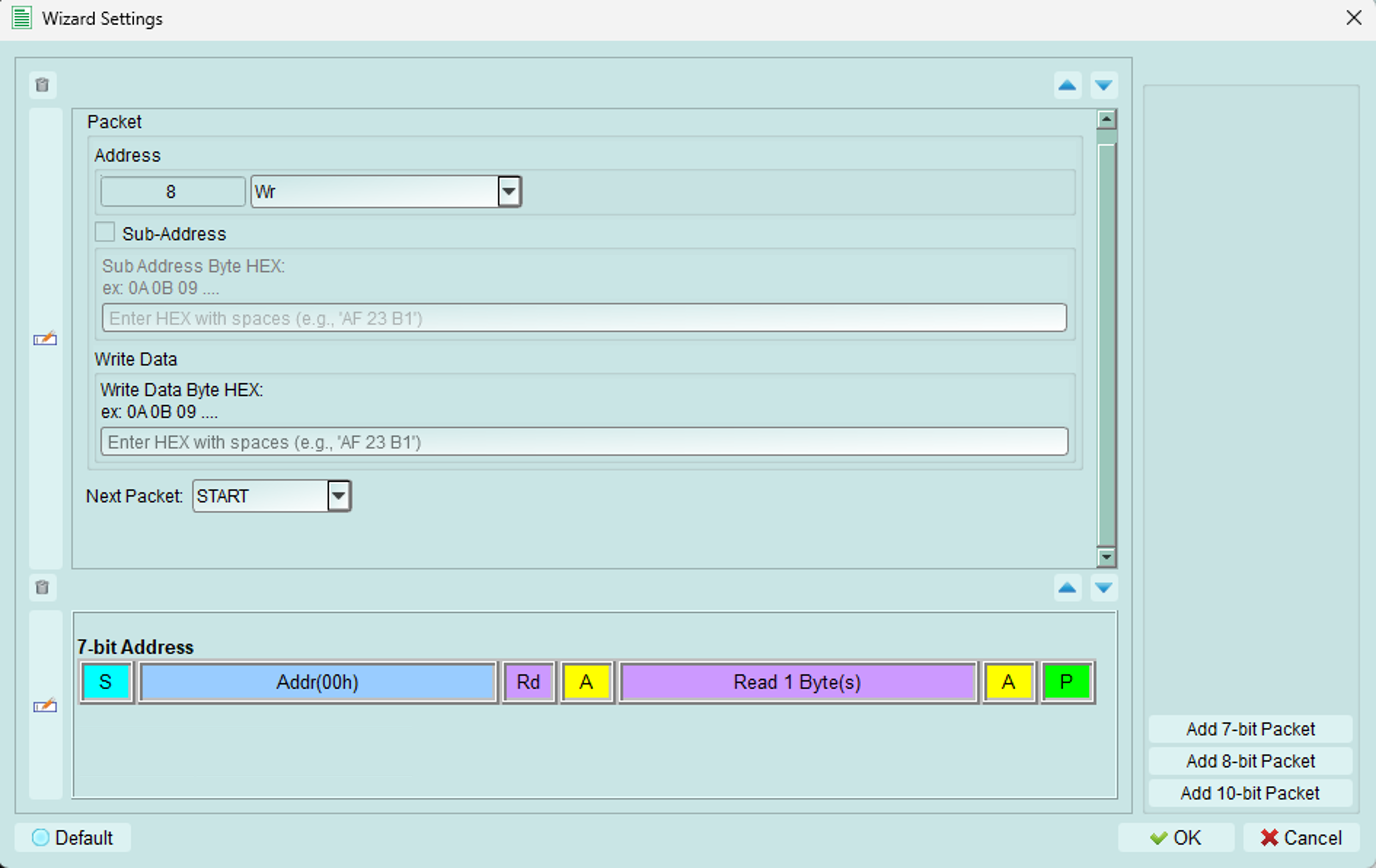 Detail Edit Packet