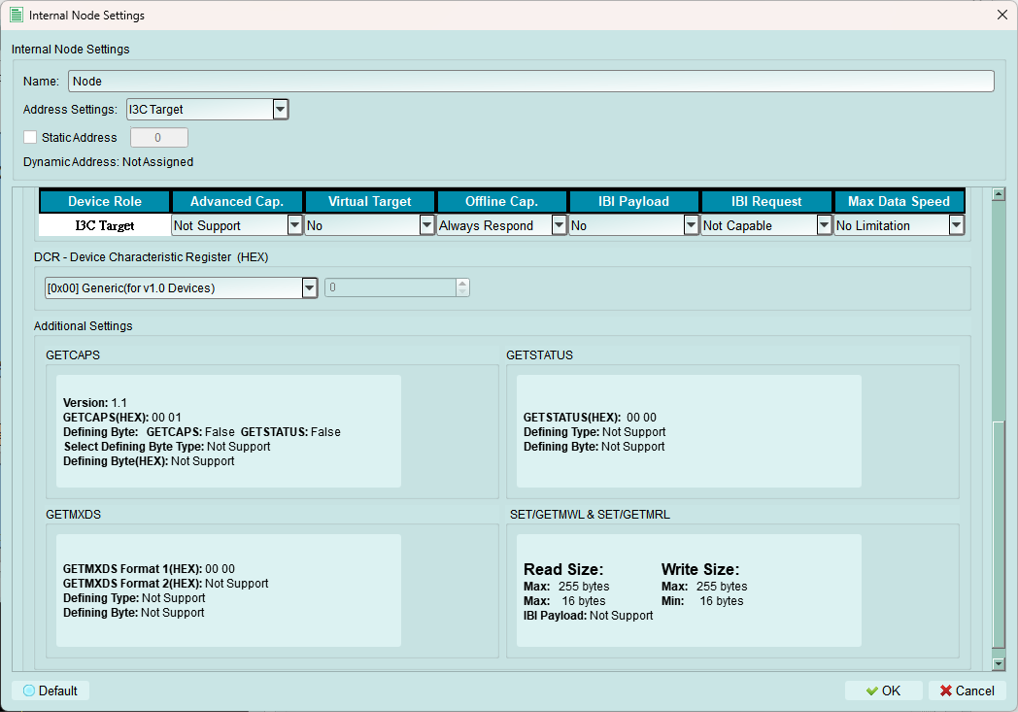 Internal Node Settings 2