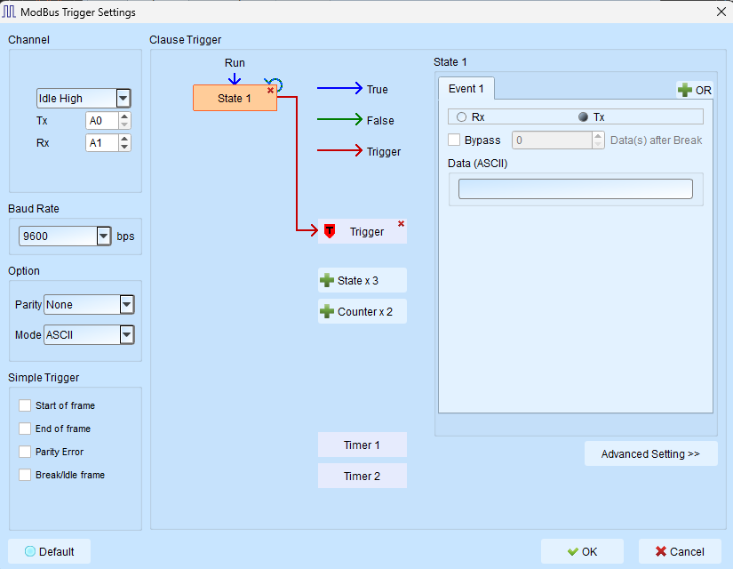 Modbus Trigger