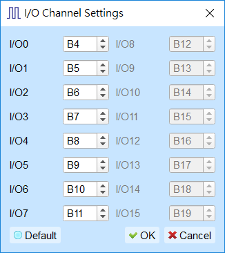 Manual DATA channels