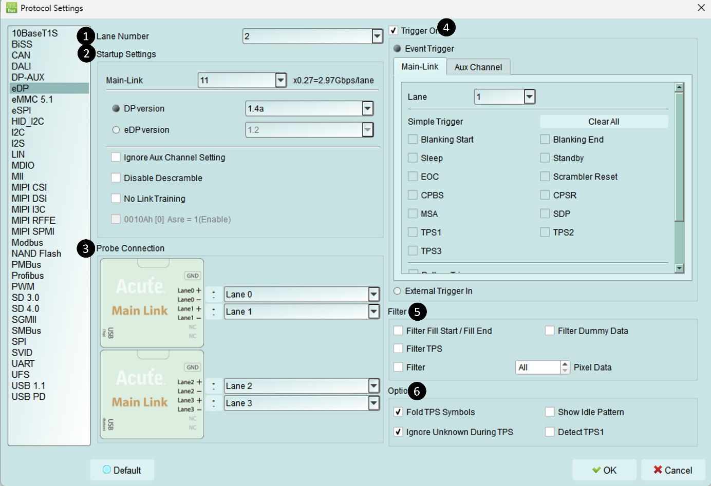 eDP solution — Feature