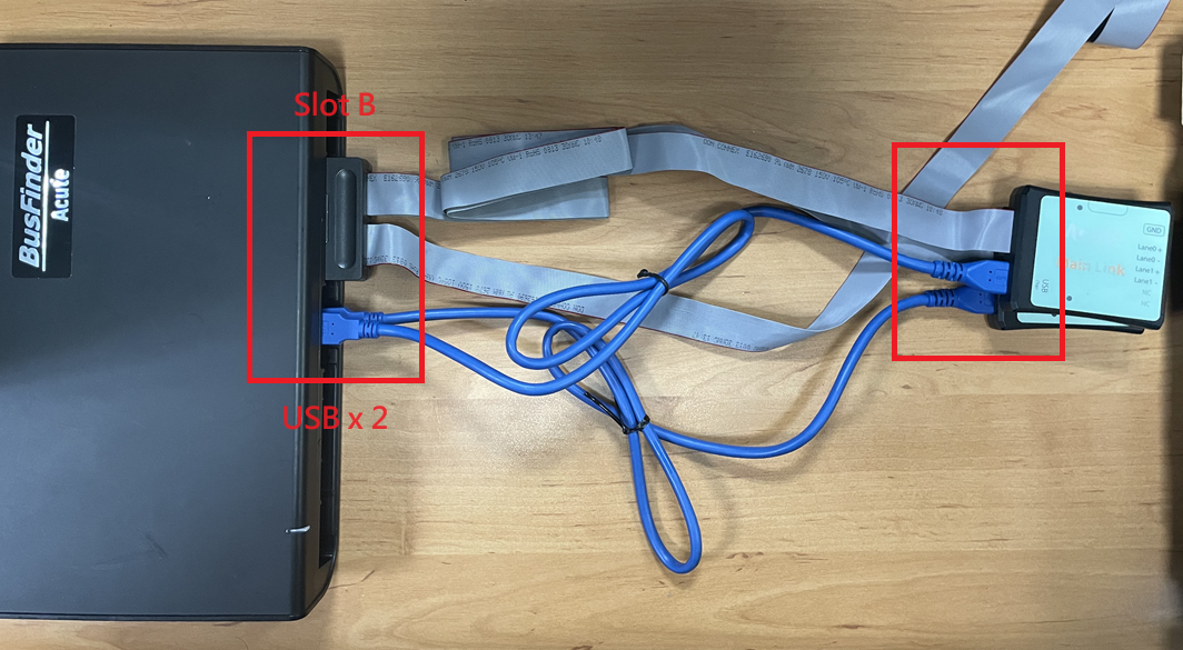 eDP solution — - How to connect the host and probe?