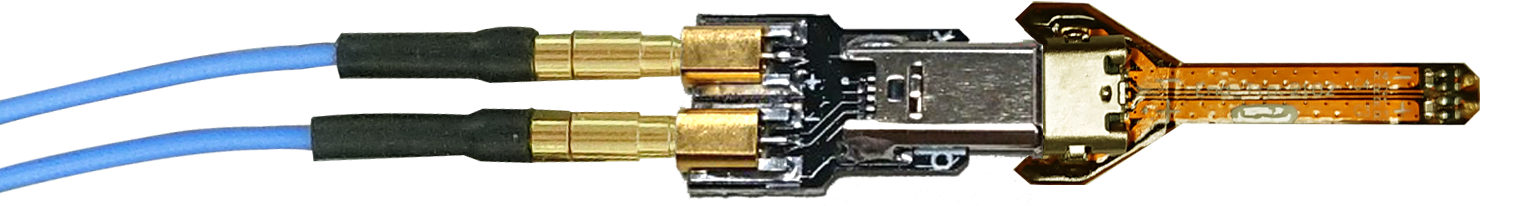 eDP solution — - How to connect the probe to the object under test?