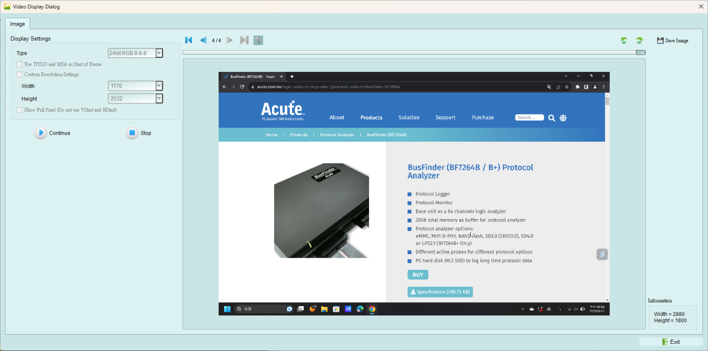 eDP solution — Appendix 1: Image Restoration Function