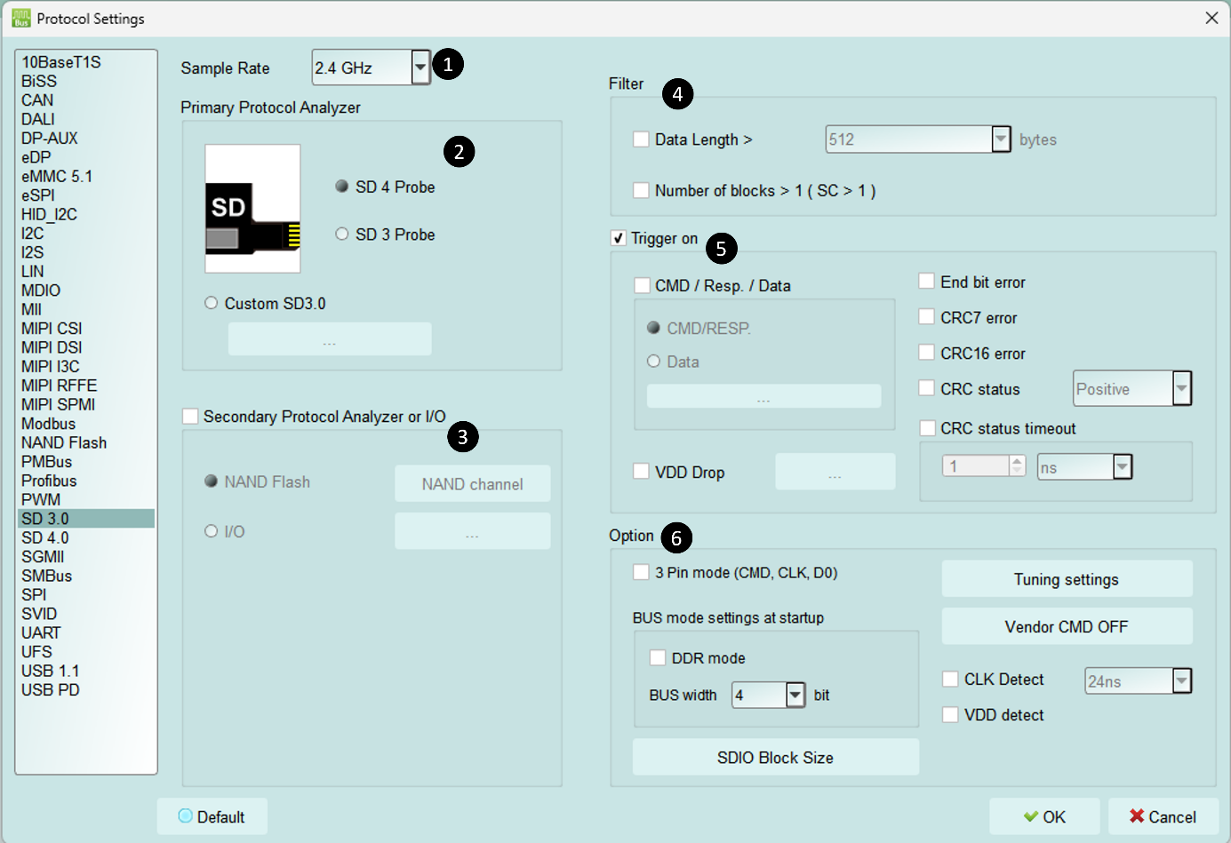 SD 3.0 / 4.0 solution — Feature