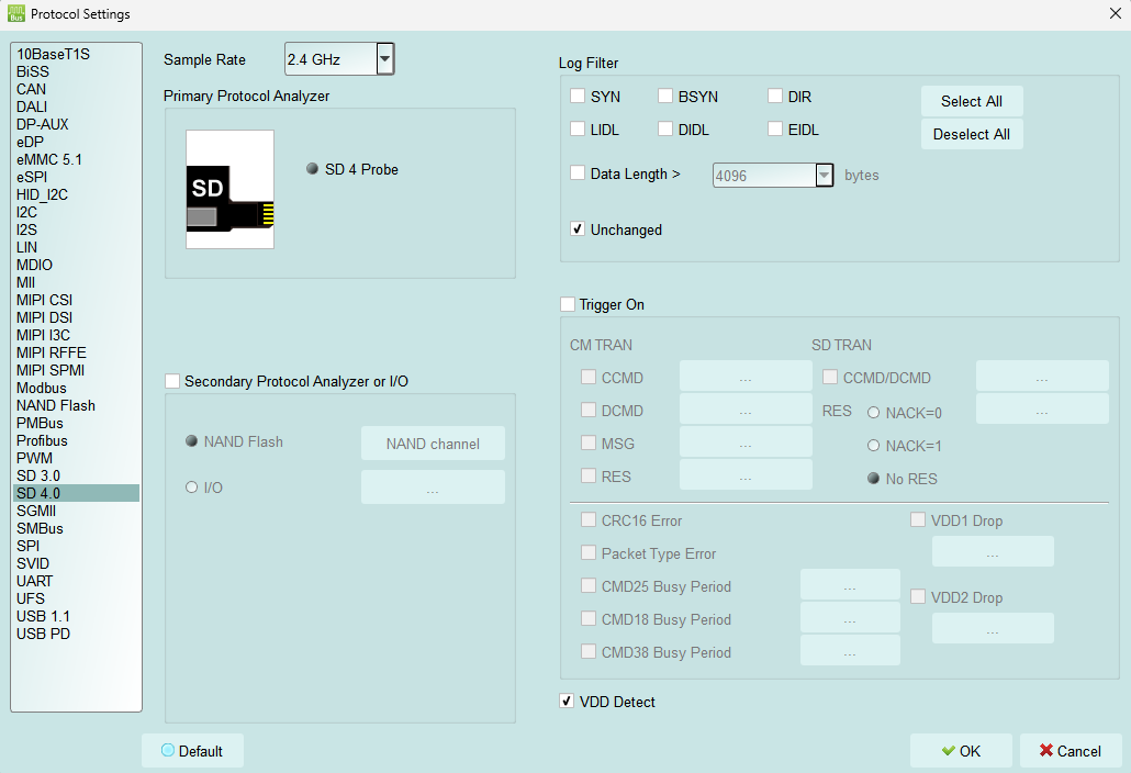 SD 3.0 / 4.0 solution — Feature