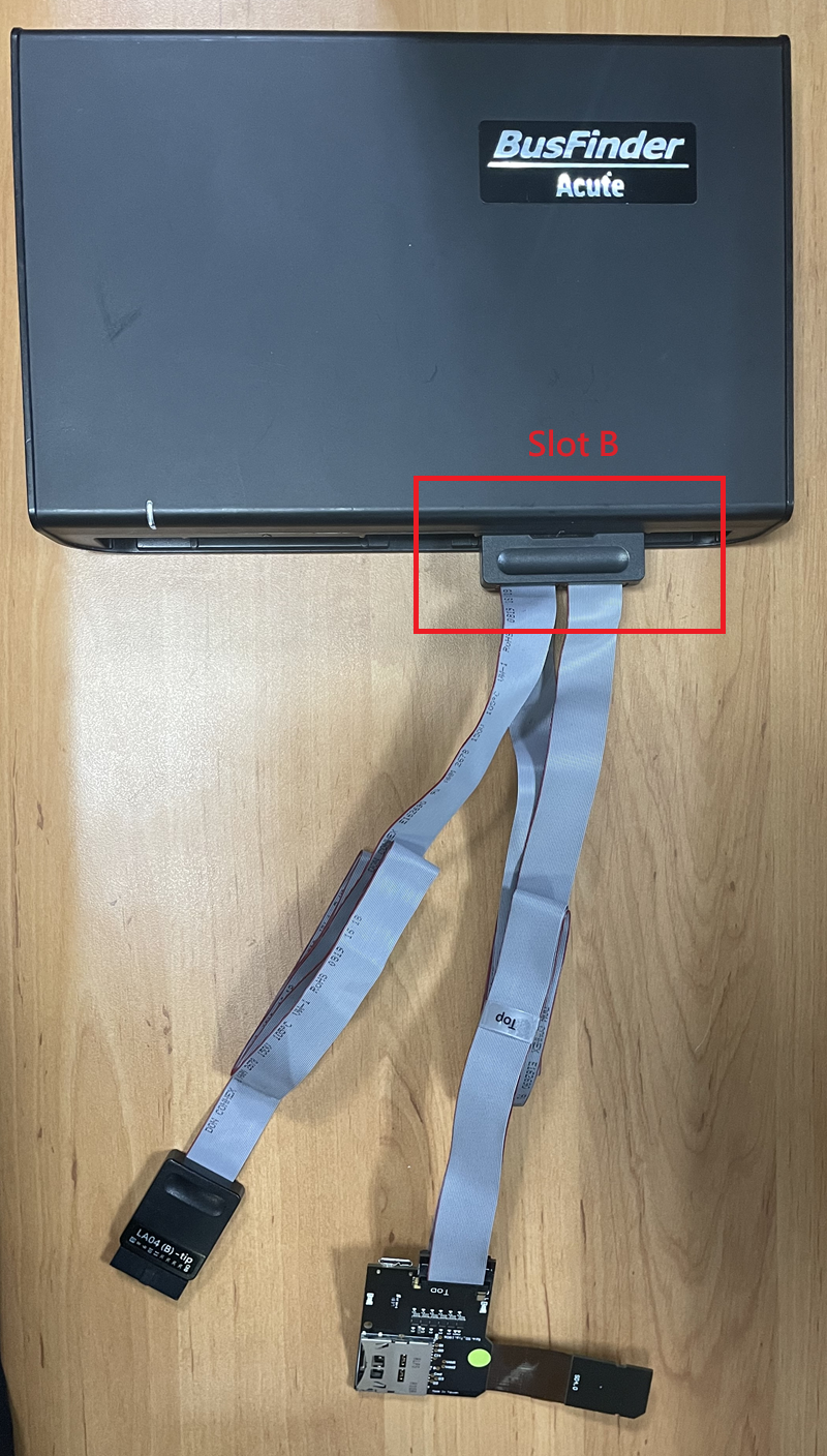 SD 3.0 / 4.0 solution — BusFinder and Probe connection