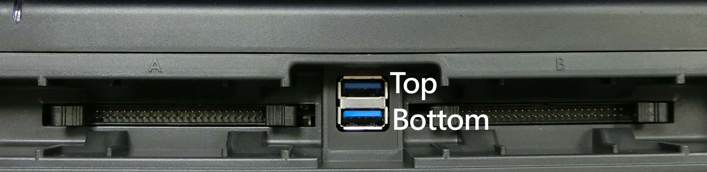UFS solution — Probe and test object connection