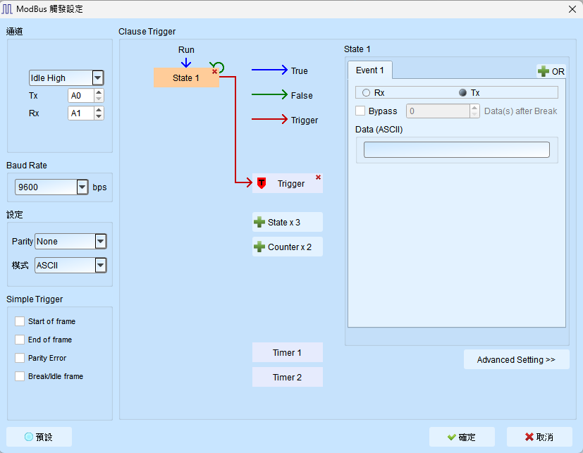 Modbus Trigger