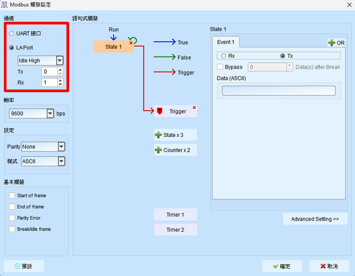 Modbus Trigger TravelBus
