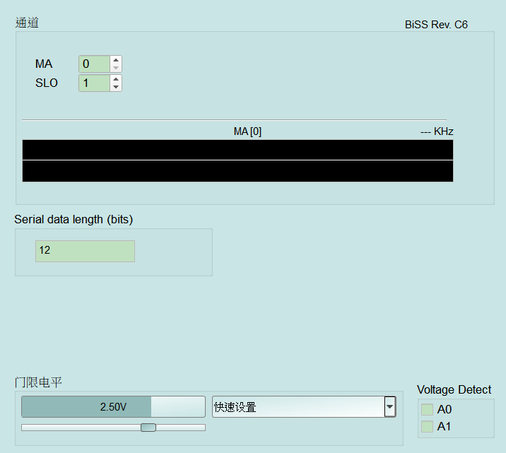 BiSS-C Settings