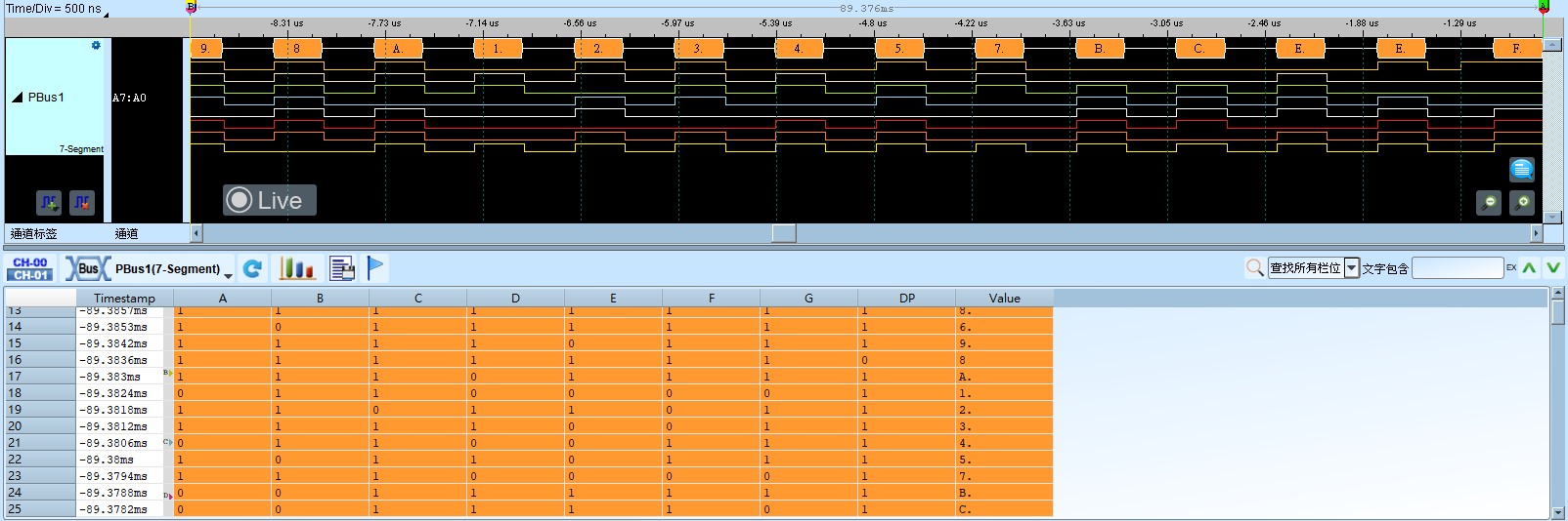 7-Segment Result