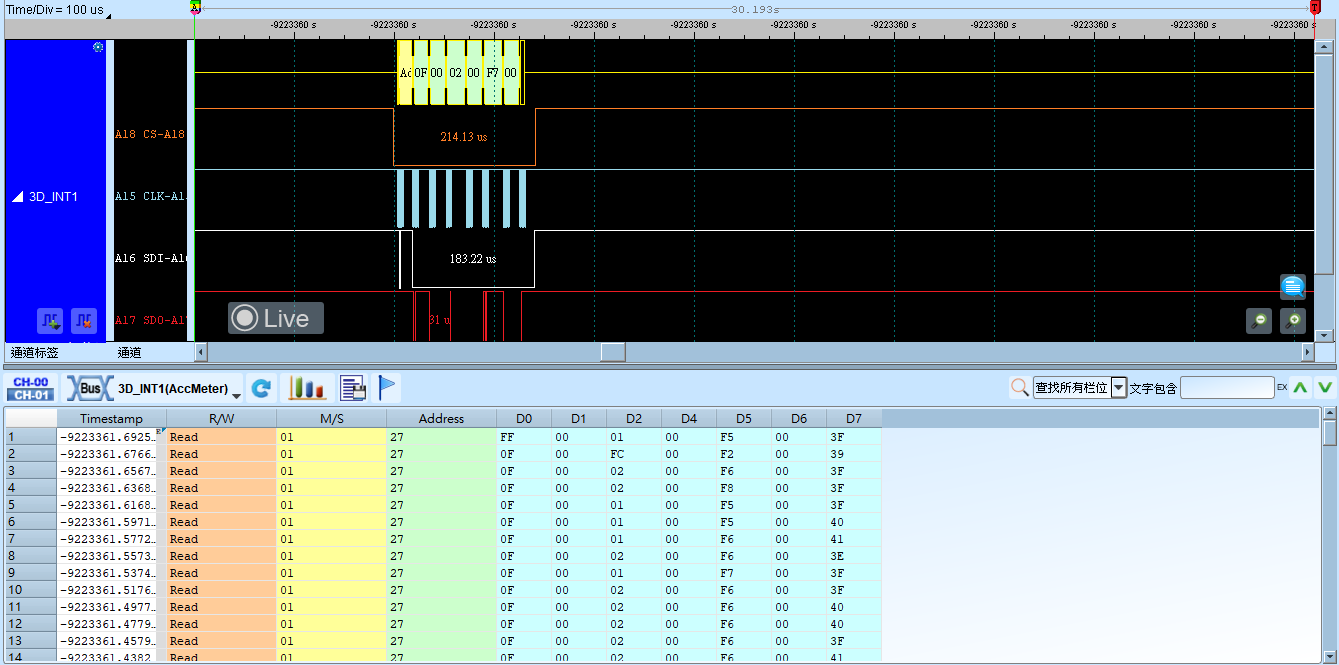 AccMeter Result